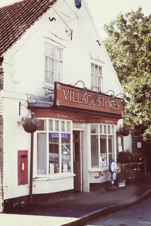 A picture of the village stores